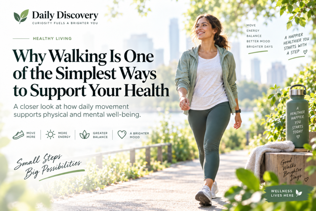 Why Walking Is One of the Simplest Ways to Support Your Health